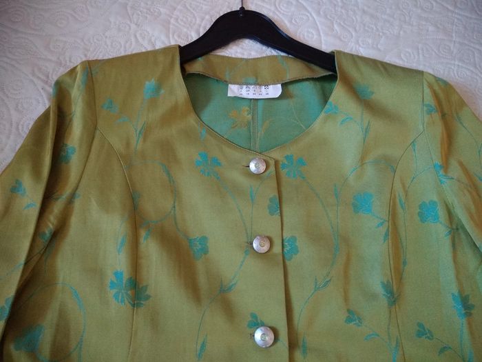 Ensemble jupe vert anis - photo numéro 3