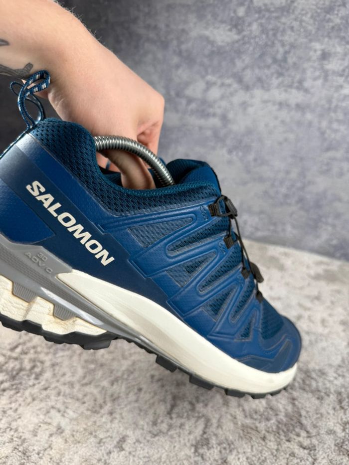 Salomon XA Pro 3D V9 - Blue & White & Grey - photo numéro 14