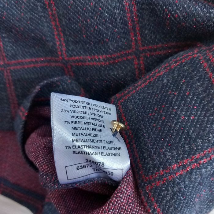 Pull femme à carreaux Damart taille M - photo numéro 5