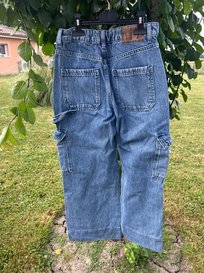 Pantalon cargo jean taille 32 - photo numéro 5