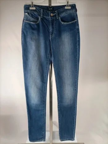 Jean slim bleu clair Armani Jeans taille 36 en coton stretch