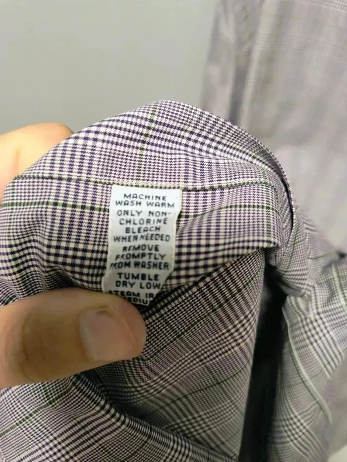 🌿 Chemise Ralph Lauren Classic Fit Vintage Carreaux (Taille XL / 17) - photo numéro 6