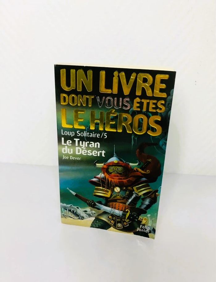 Livre dont vous êtes le héros – Le Tyran du Désert tome 5 - photo numéro 1