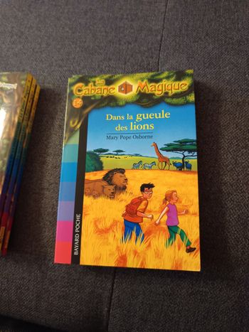 Dans la gueule des lions (La Cabane Magique)