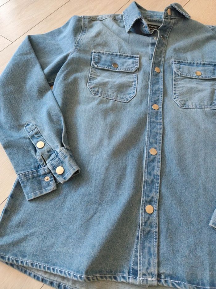 Chemise en jeans - photo numéro 3
