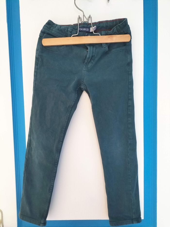 Pantalon vert canard - photo numéro 2