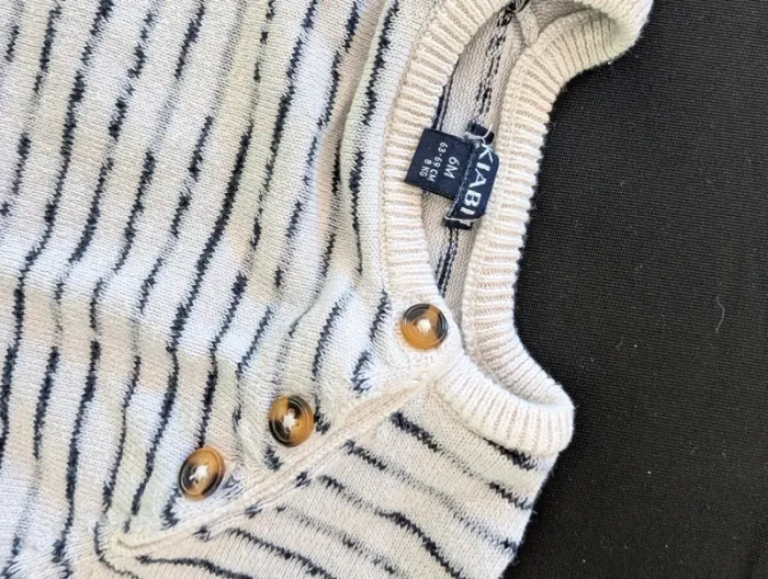 Beau pull rayé dégradé - photo numéro 3