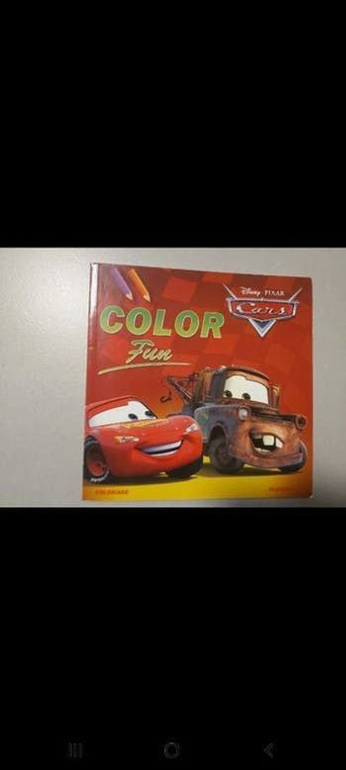 Color fun coloriage Cars - photo numéro 1