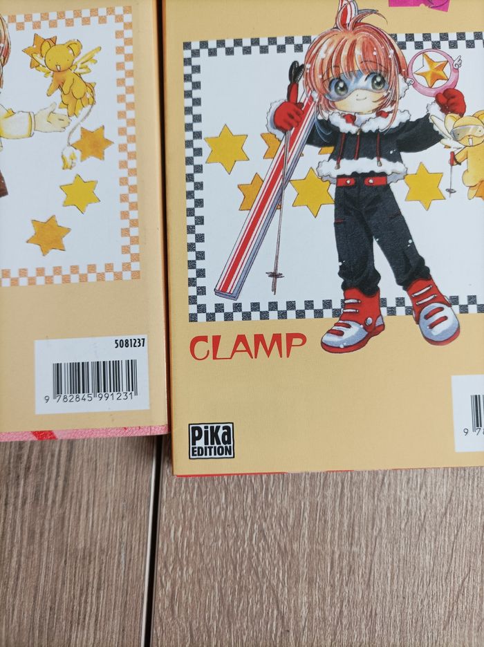 Lot 2 mangas card captor Sakura numéro 11 et 12 pika - photo numéro 4