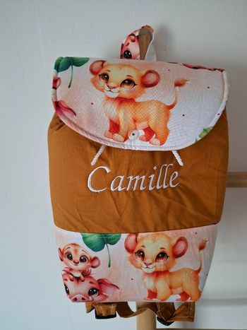 Sac à dos lion