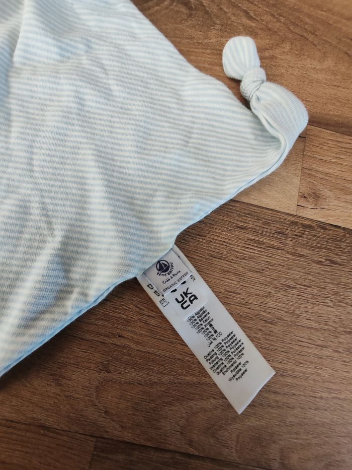 Lapin petit bateau rayé bleu et blanc - photo numéro 2