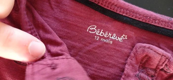 Lot de 2 tee-shirts 1 an - photo numéro 6