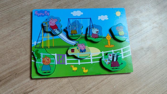Encastrement bois peppa pig