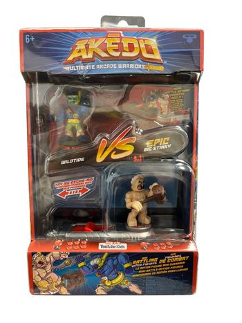 Akedo Ultimate Arcade Warriors Wiltide Vs Epic Big Stinky Moose Toys neuf