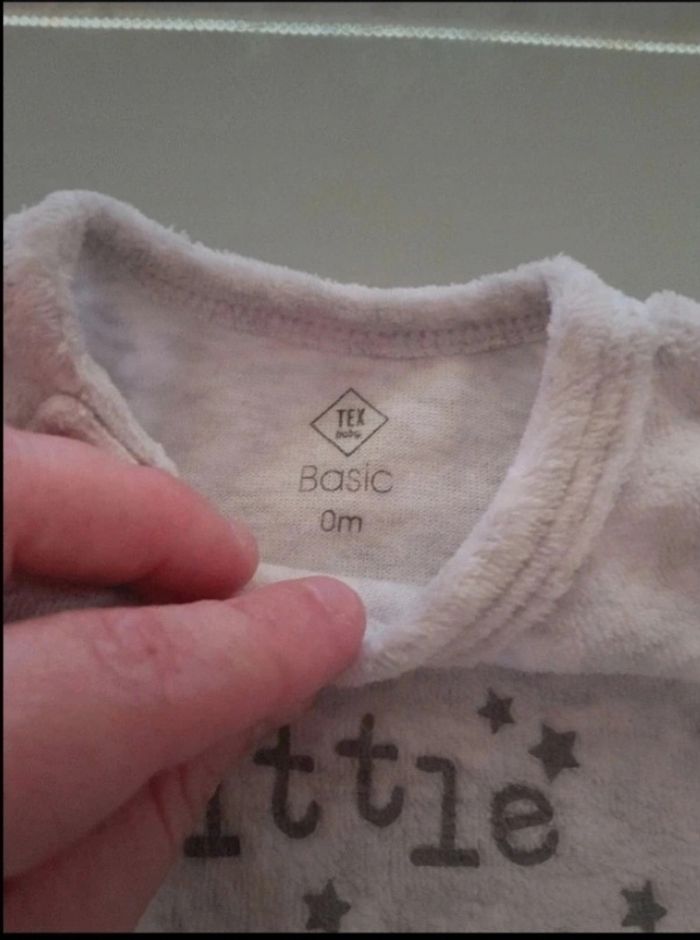 Pyjama gris neuf naissance - photo numéro 2