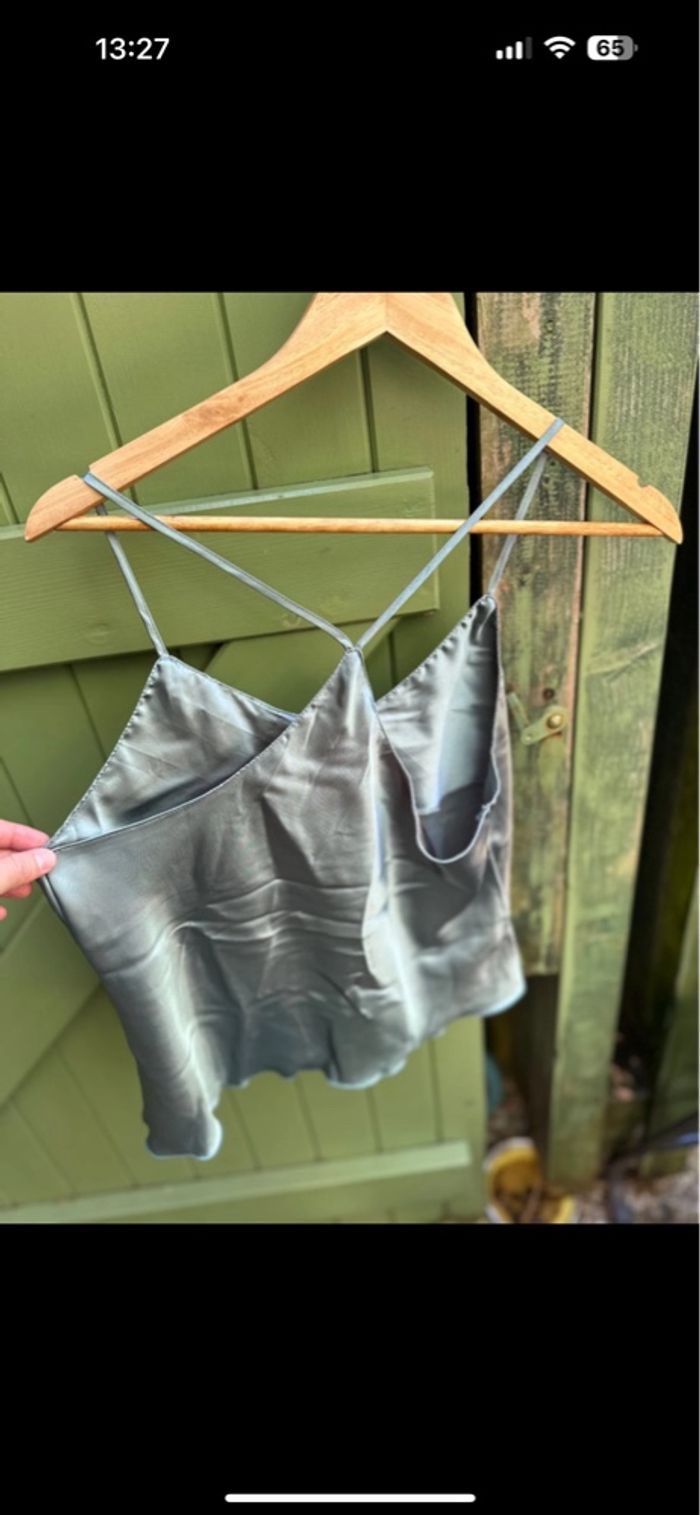 Pyjama et peignoir vert - photo numéro 9