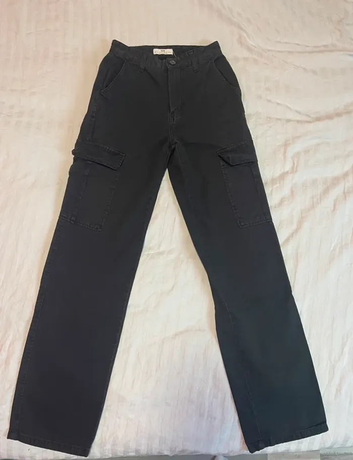 Pantalon cargo noir