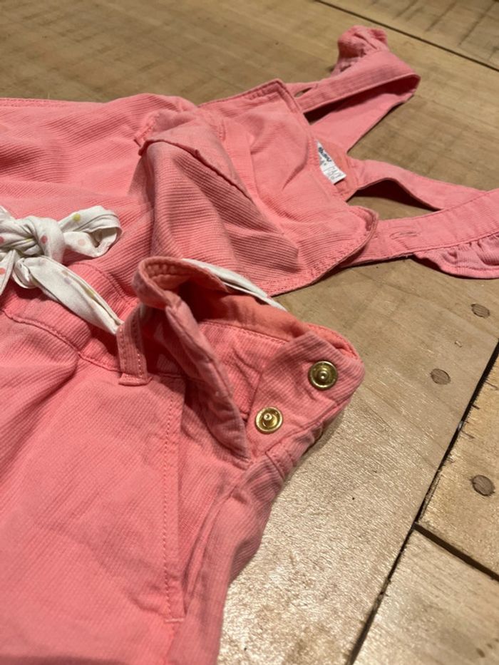 Salopette rose Orchestra 7ans comme neuve - photo numéro 4