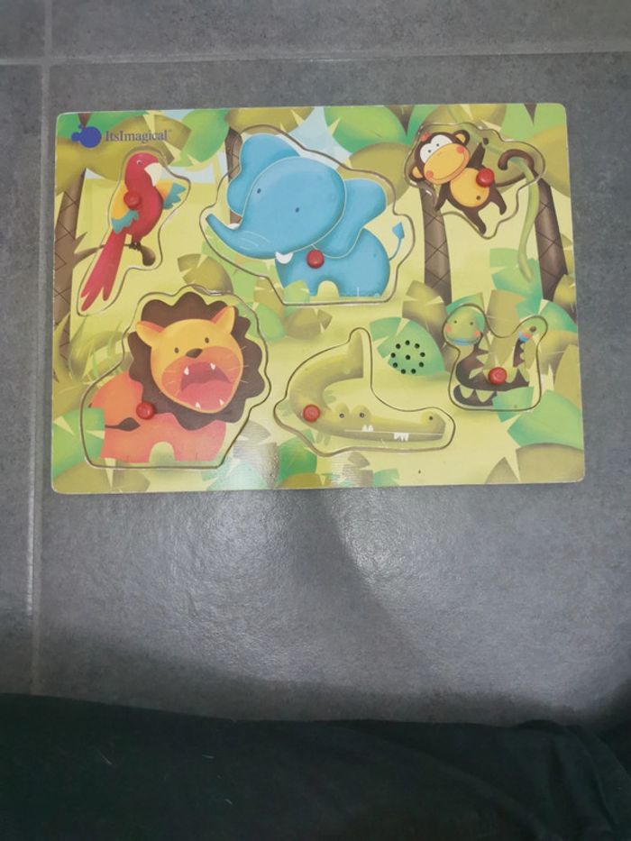 Puzzle savane encastrement