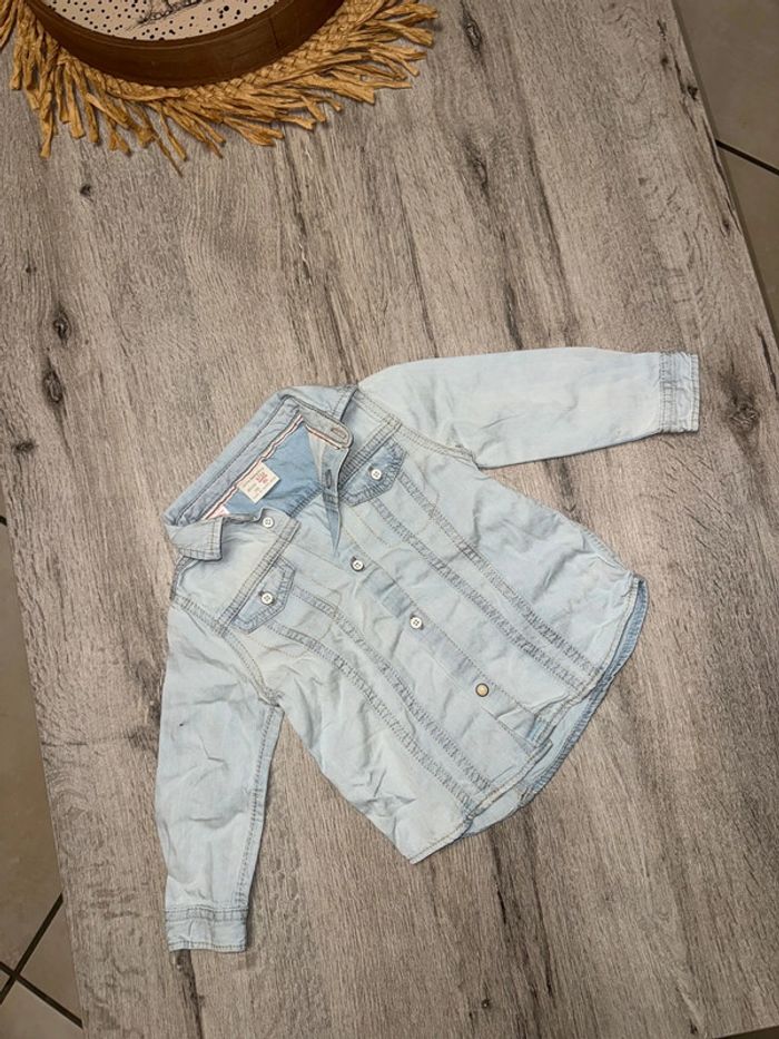 Chemise 12 mois Zara baby - photo numéro 2