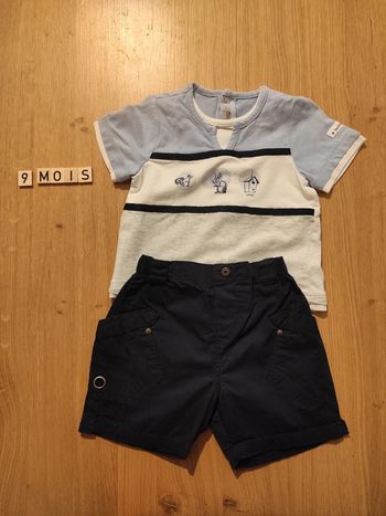Ensemble short Berlingot