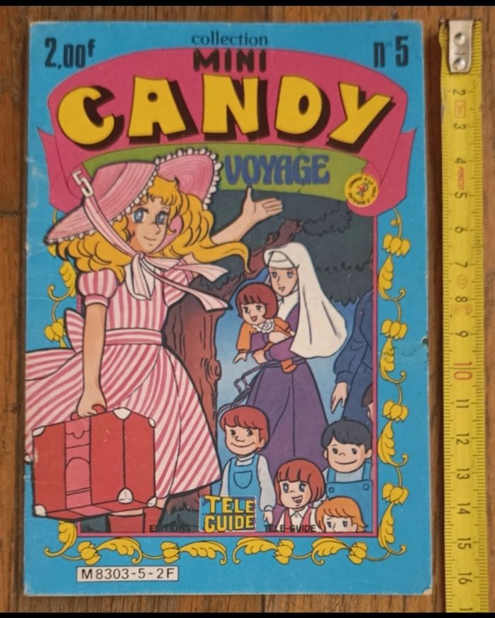 Ancien livret Candy collection mini N°5 Voyage 1978 vintage