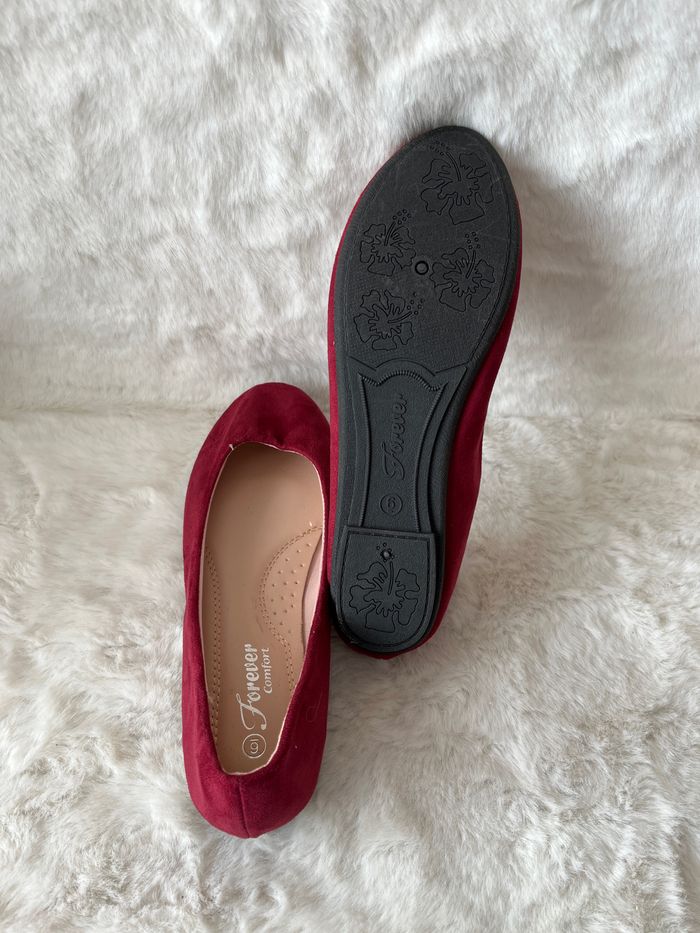 Ballerines bordeaux pointure 36 - photo numéro 4