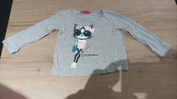 T-shirt longues manches Tissaia 3 ans