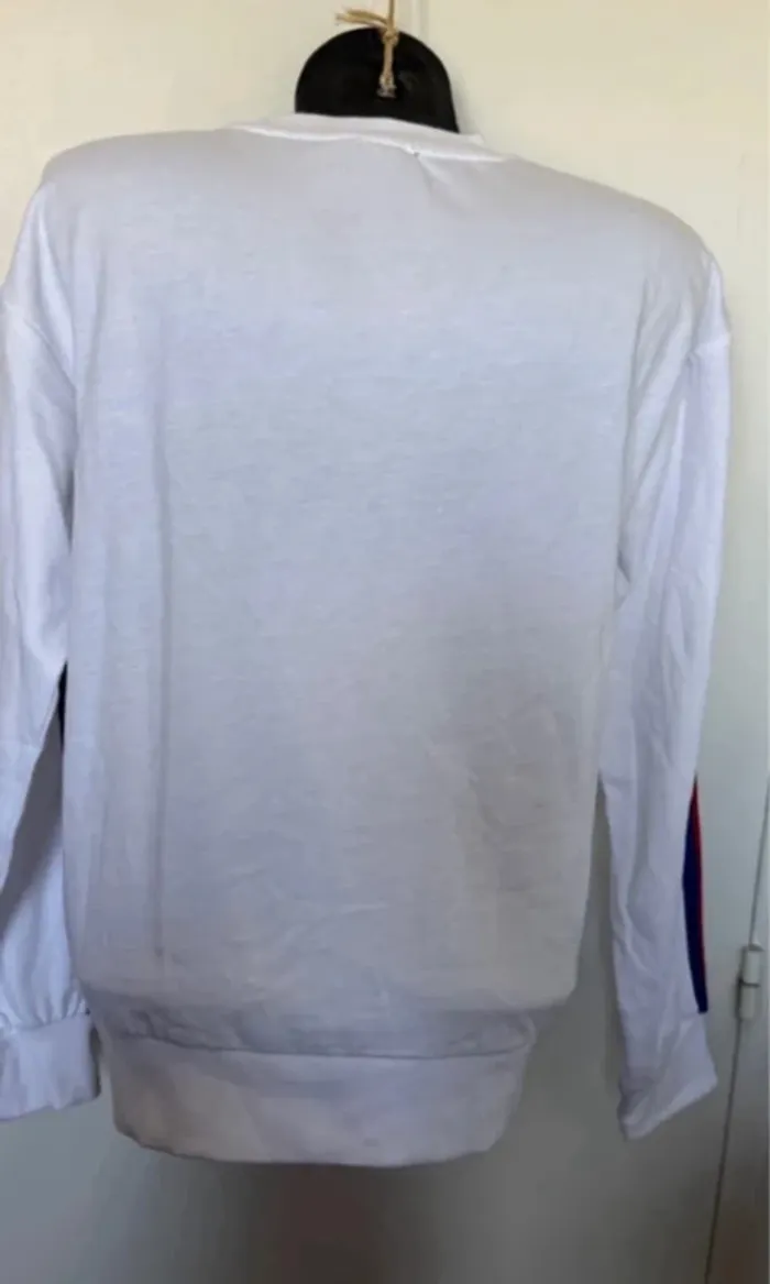 Sweat femme blanc neuf Jennyfer M - photo numéro 4