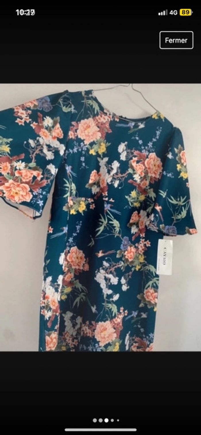 Robe cayro fleurie neuf - photo numéro 3