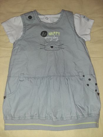 Robe$/tee shrit 12mois