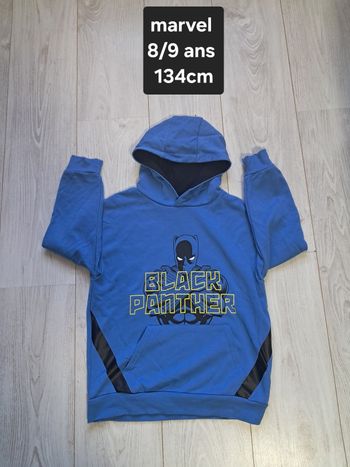 Sweat Black panthère 8/9 ans 134cm