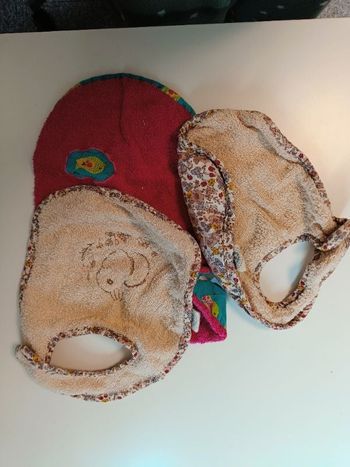 Lot 3 bavoirs
