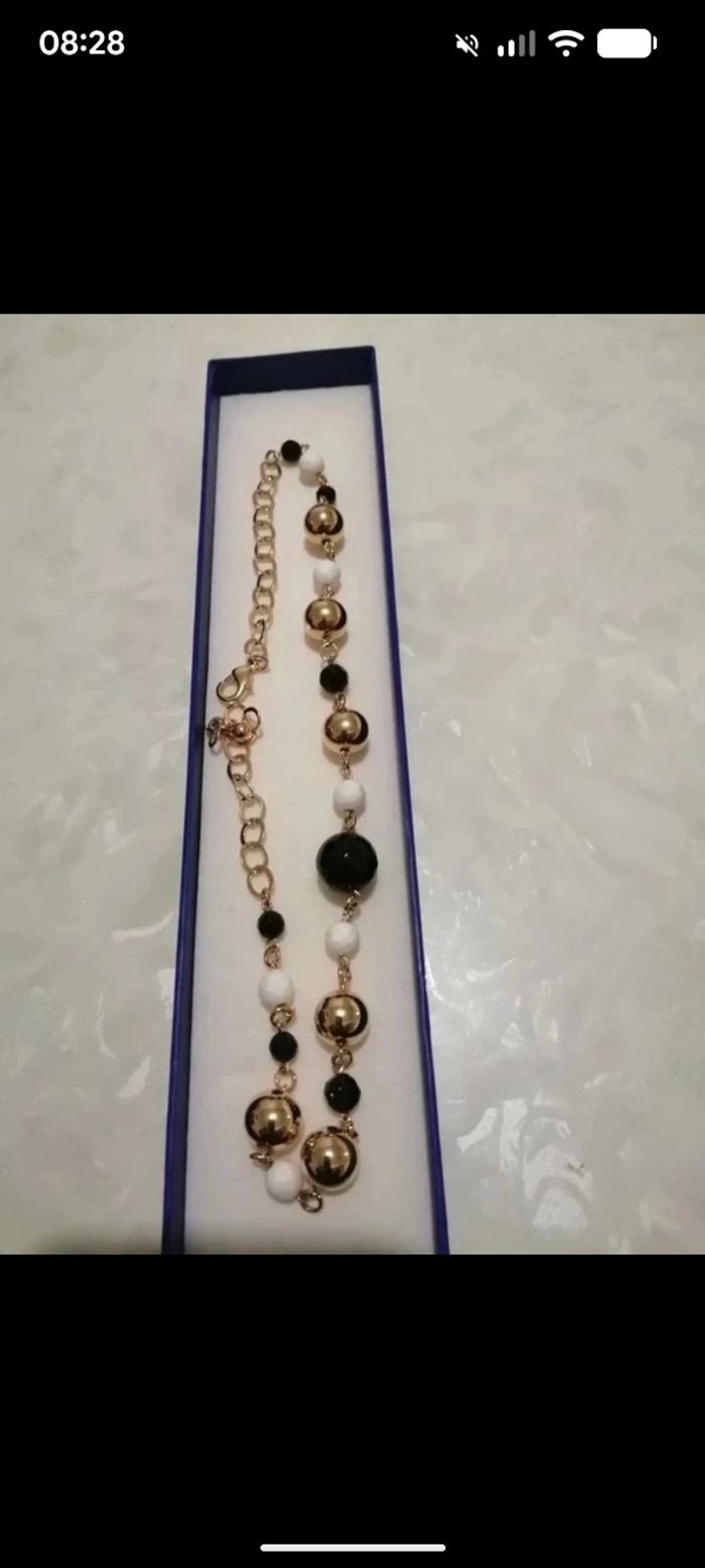 Magnifique parure vintage complète en plaqué or et perles. - photo numéro 4