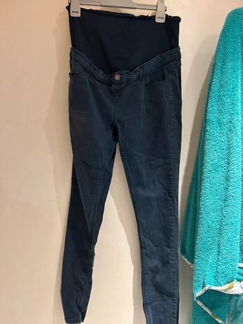 👖 Lot de 2 pantalons de grossesse skinny – Taille 40