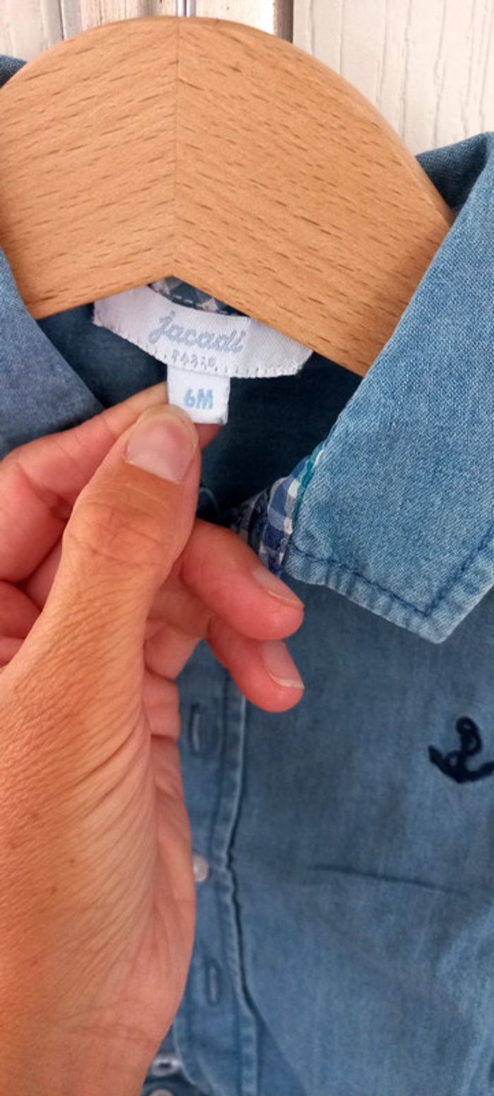 Chemise manche longue 6 mois - photo numéro 3