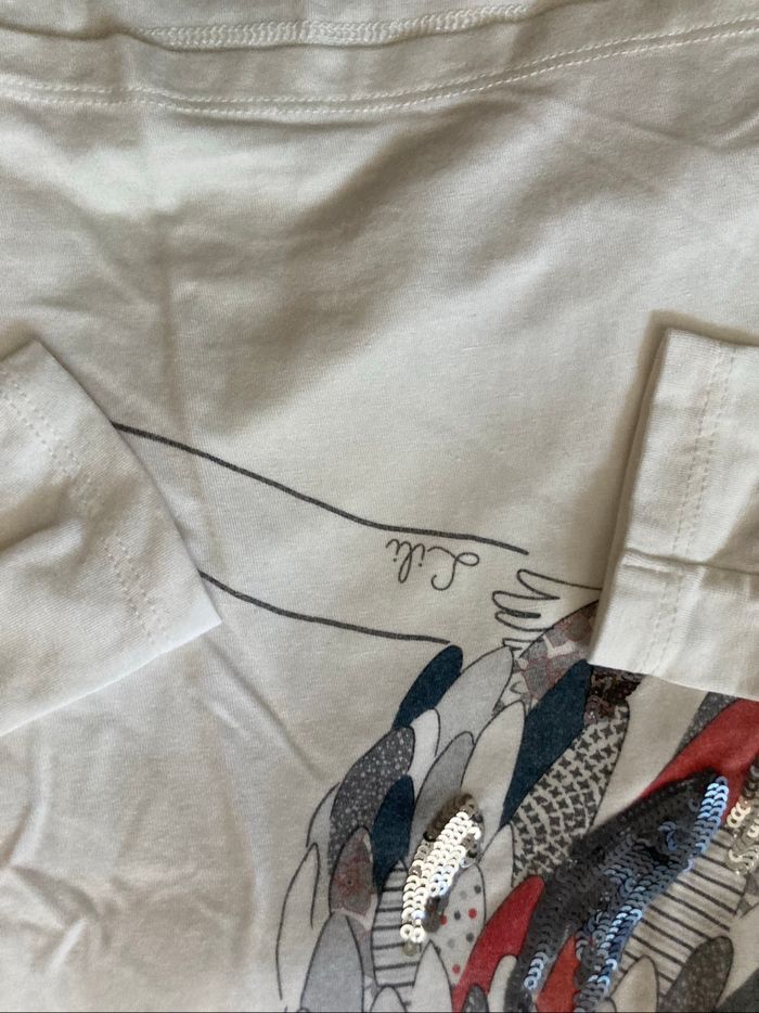 T-shirt Lili gaufrette - photo numéro 4