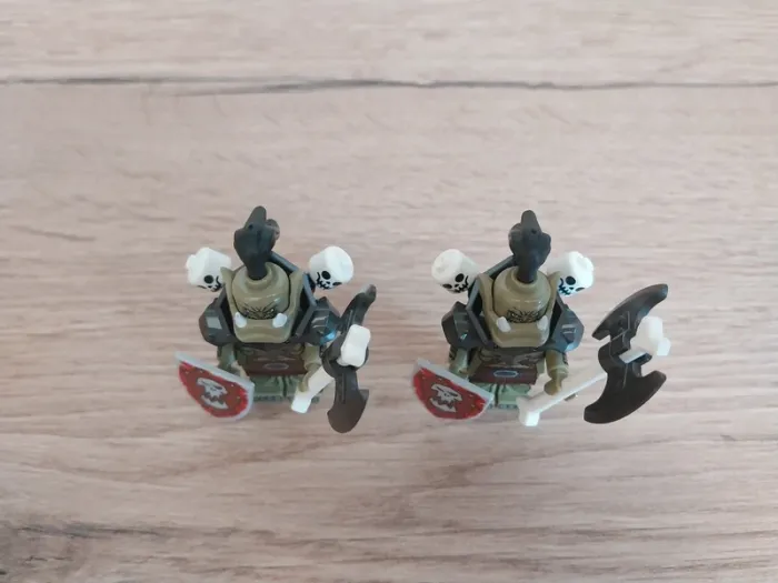 Figurines type lego 2 chefs guerriers orcs Warcraft - photo numéro 4