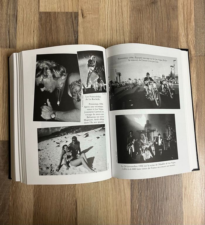 Beau livre relié-Johnny Hallyday-Autobiographie complète-Destroy - photo numéro 7