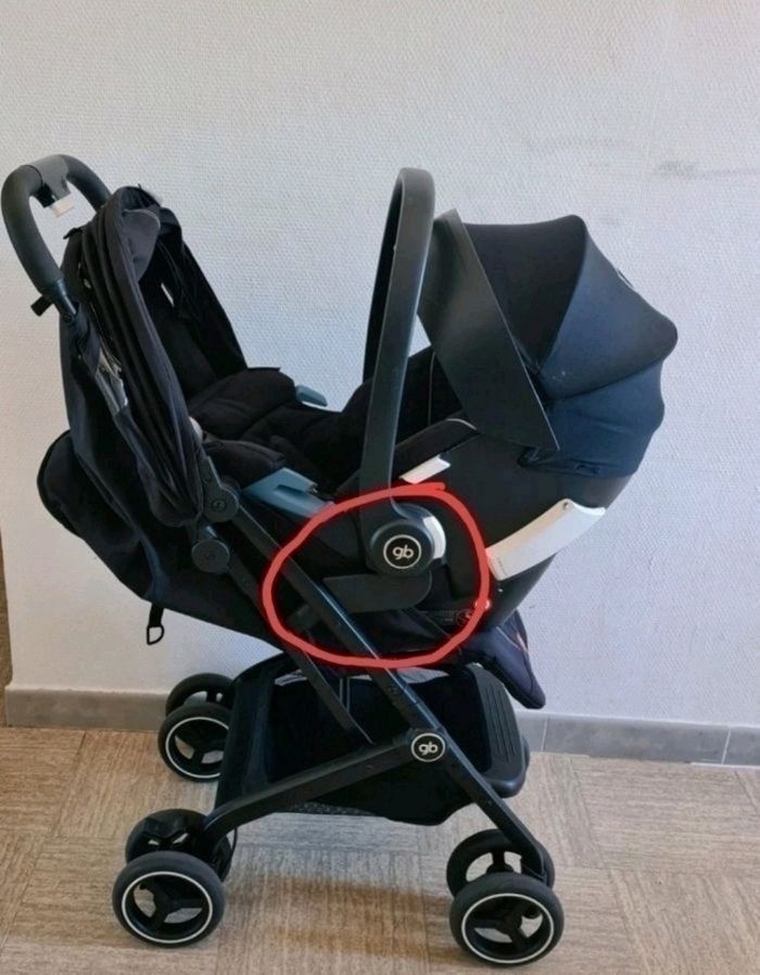 Adaptateur poussette GB QBIT all terrain - photo numéro 3