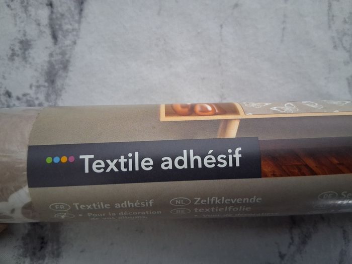 1 rouleau de textile adhésif neuf - photo numéro 3
