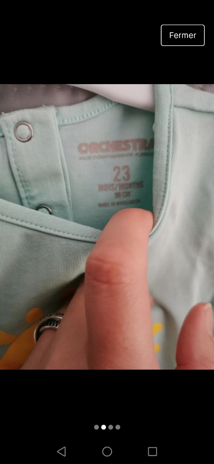 Tee shirt 23 mois - photo numéro 2