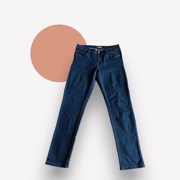 Jean bleu droit femme Gémo – Taille 40