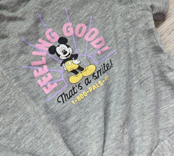 🌸 T-shirt Mickey avec noeud sur le bas 10 ans 🌸 - photo numéro 2