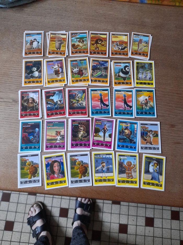Collection cartes DreamWorks Disney Neuf