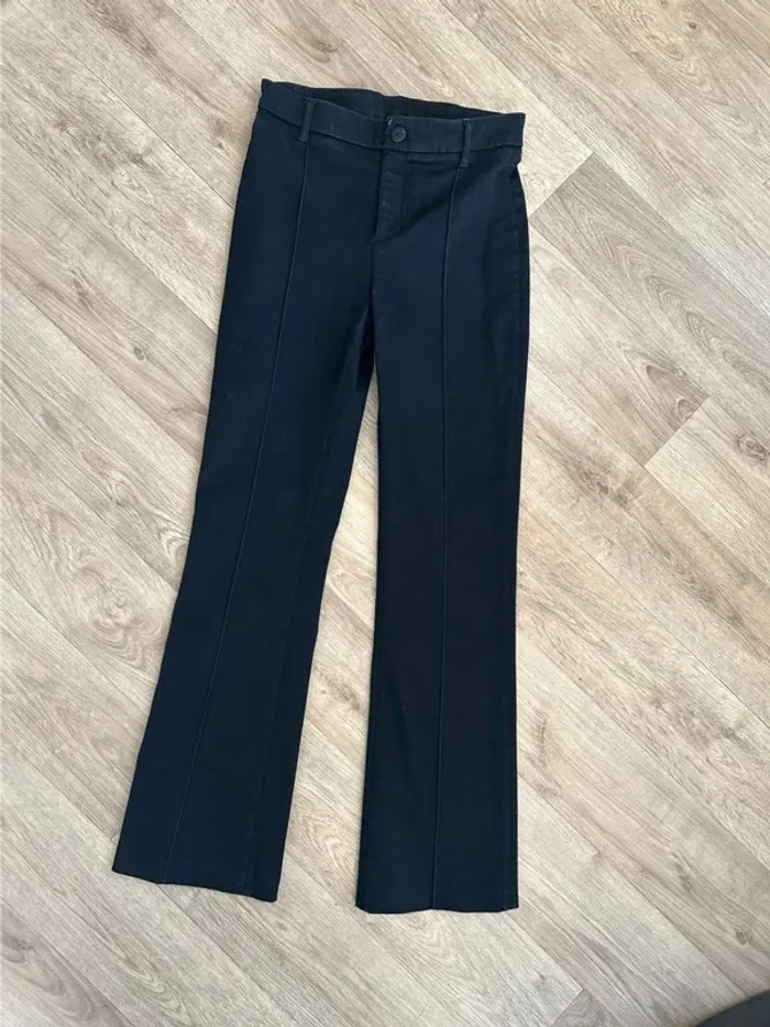 Liu Jo pantalon noir bas évasé taille 36