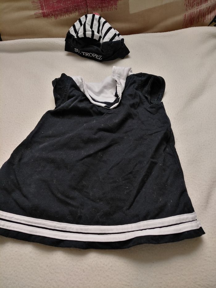 Robe sans manches avec béret - photo numéro 2