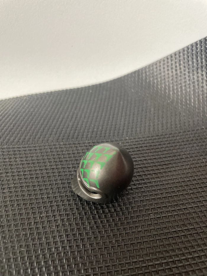 Playmobil casque chevalier gris et vert 3345 3841 armure moyen âge château citadelle forteresse - photo numéro 4