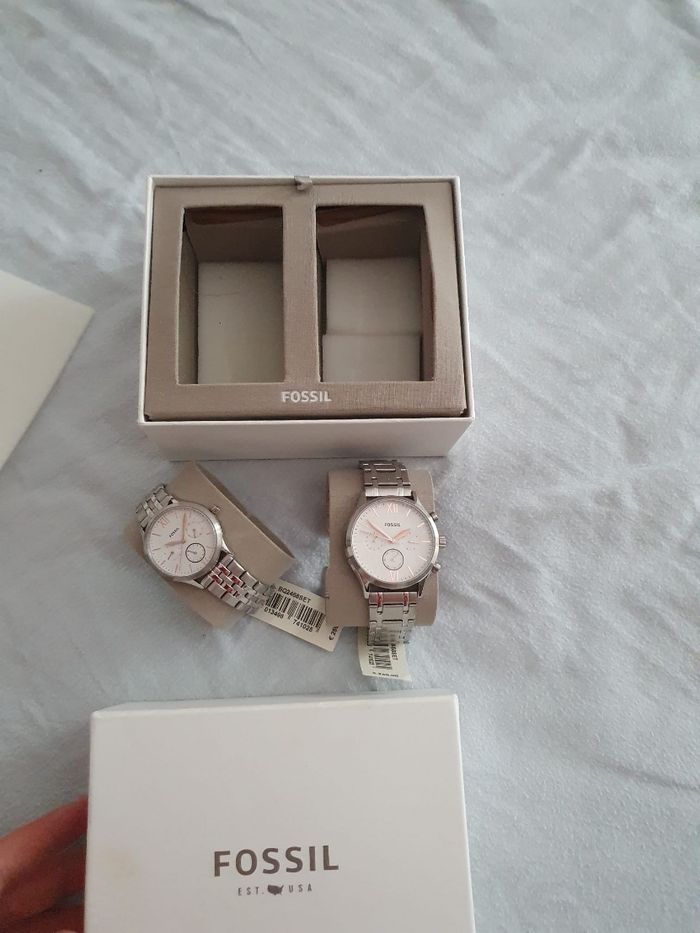 Coffret 2 montres pour couple homme et femme - photo numéro 2