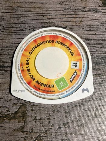 Spongebob Squarepants : The Yellow Avenger Jeu PSP Loose Sony